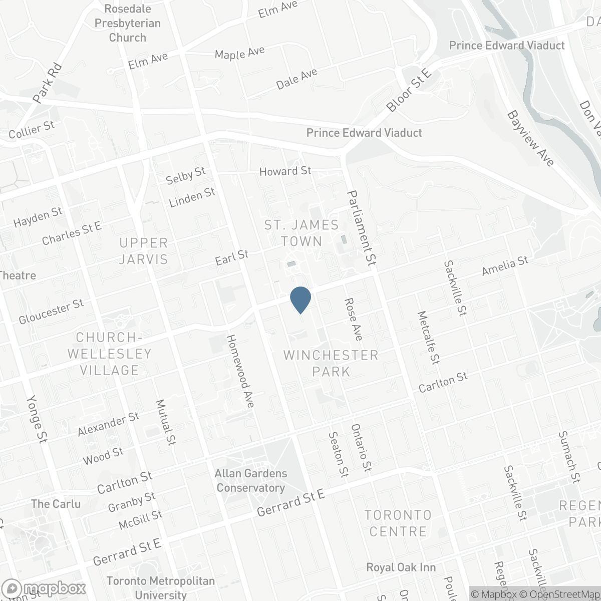 407 - 225 WELLESLEY STREET E, Toronto, Ontario M4X 1X8